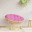 rund hynde Ø100x11 cm oxfordstof pink