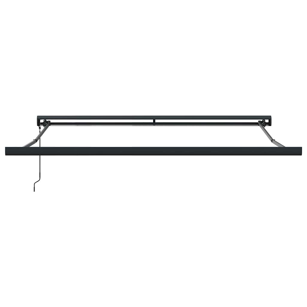 foldemarkise 3,5x2,5 m stof og aluminium gul og hvid
