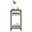 sidebord 40x30x75 cm konstrueret træ sonoma-eg