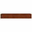højbed 280x80x40 cm cortenstål
