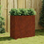 plantekasse 40x80x80 cm cortenstål