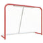 hockeymål med net 153x60x118 cm stål og polyester rød og hvid
