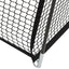 batting cage net til baseball 600x400x250 cm polyester sort