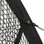 batting cage net til baseball 600x400x250 cm polyester sort