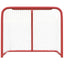 hockeymål 183x71x122 cm polyester rød og hvid