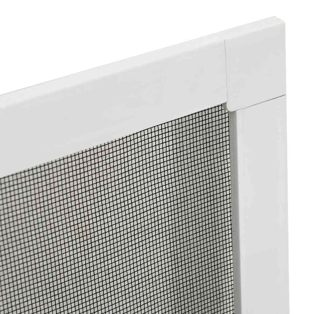 insektnet til vinduer 80x100 cm hvid