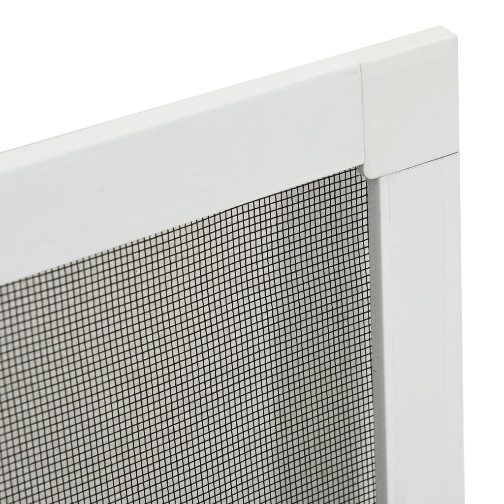 insektnet til vinduer 80x120 cm hvid