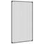 magnetisk insektnet til vinduer 80x140 cm antracitgrå
