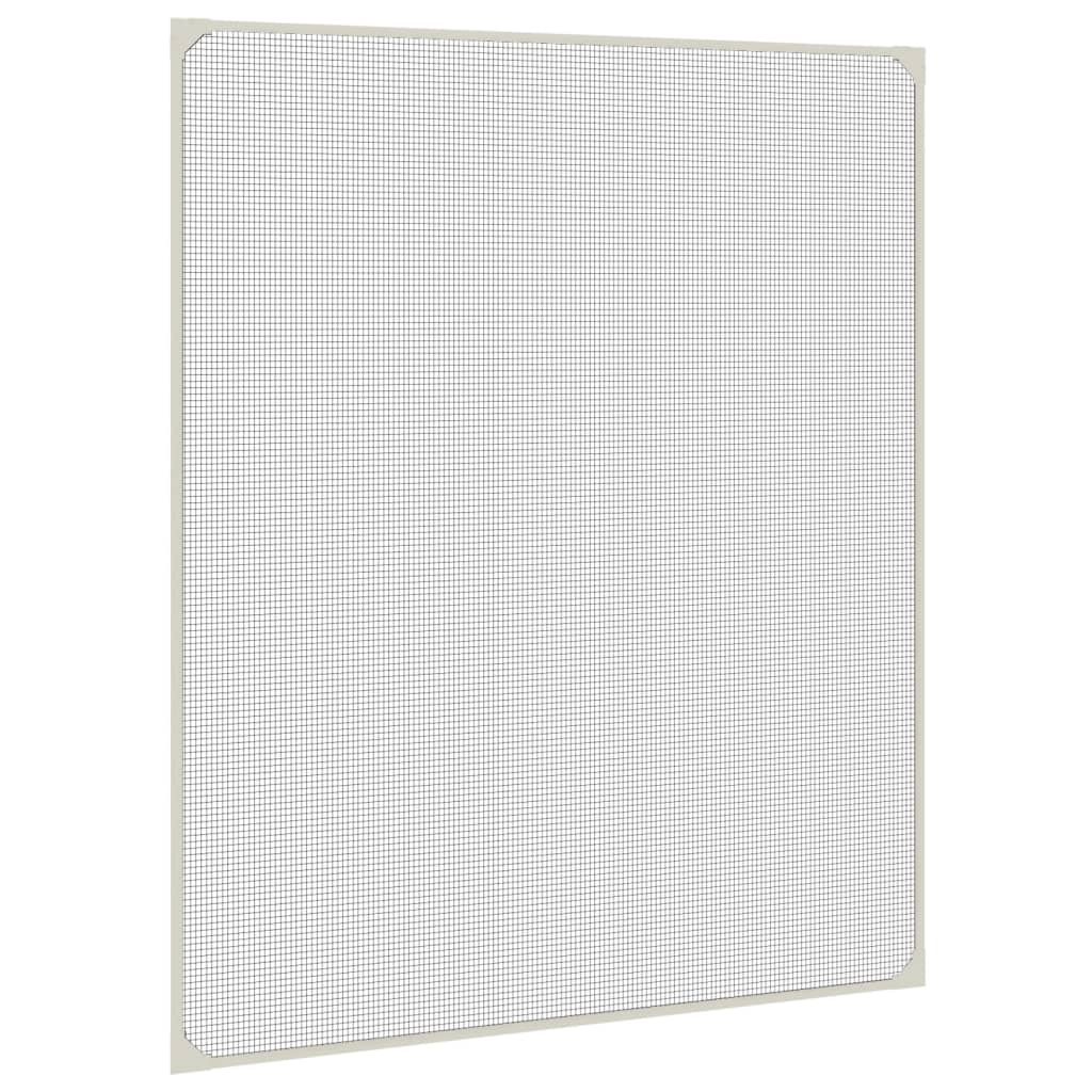 magnetisk insektnet til vinduer 100x120 cm antracitgrå