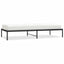 sengeramme 90x200 cm metal sort
