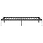 sengeramme 90x200 cm metal sort
