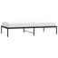 sengeramme 100x190 cm metal sort