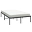 sengeramme 120x190 cm metal sort