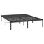sengeramme 160x200 cm metal sort