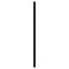 udskiftningsgavl 180 cm metal sort