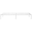 sengeramme 75x190 cm metal hvid
