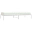 sengeramme 90x200 cm metal hvid