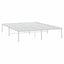 sengeramme 150x200 cm metal hvid