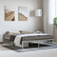 sengeramme 150x200 cm metal hvid