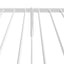 sengeramme med sengegavl 100x190 cm metal hvid