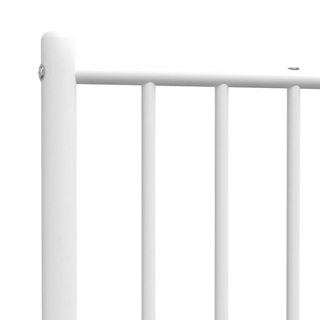udskiftningsgavl 80 cm metal hvid