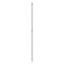 udskiftningsgavl 160 cm metal hvid