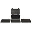 transportabel flightcase 47x36x18 cm PP sort
