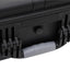 flightcase med hjul 63x50x23 cm PP sort