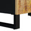 vaskeskab 62x33x58 cm massivt mangotræ og konstrueret træ