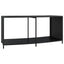 opbevaringshylder 2 stk. polyrattan sort