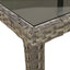Havemøbel Bord Grå 150 x 90 x 75 cm polyrattan