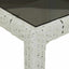 Havemøbel Bord Hvid 150 x 90 x 75 cm polyrattan