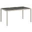 Havemøbel Bord Hvid 150 x 90 x 75 cm polyrattan