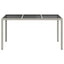 Havemøbel Bord Hvid 150 x 90 x 75 cm polyrattan