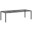 Havemøbel Bord Ren Sort 250 x 100 x 75 cm polyrattan