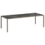Havemøbel Bord Grå 250 x 100 x 75 cm polyrattan