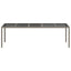 Havemøbel Bord Grå 250 x 100 x 75 cm polyrattan