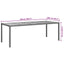 Havemøbel Bord Sort polyrattan