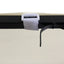baldakin 2x2,3 m 180 g/m² stof og stål