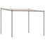pavillon 3x3 m 180 g/m² stof og stål hvid