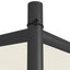 pavillon 3x3 m 180 g/m² stof og stål hvid