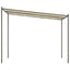 pavillon 3x3 m 180 g/m² stof og stål beige