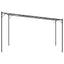 pavillon 4x4 m 180 g/m² stof og stål hvid