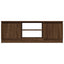 tv-bord med låge 102x30x36 cm brun egetræsfarve