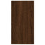 sidebord 50x26x50 cm konstrueret træ brun egetræsfarve