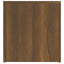 sidebord 59x36x38 cm konstrueret træ brun egetræsfarve