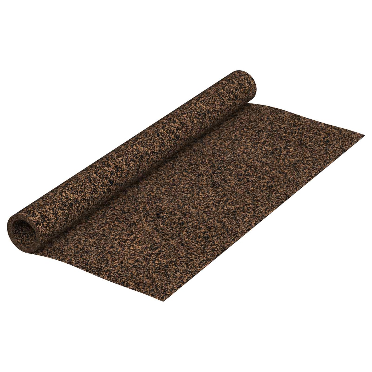 Korkrulle Brun 200 x 100 cm Kork og Gummi