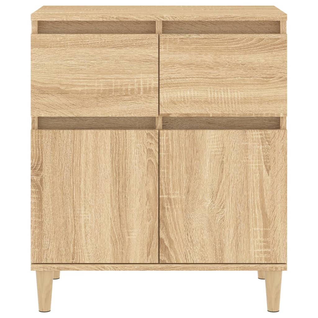 skænk 60x35x70 cm konstrueret træ sonoma-eg