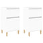 sengeborde 2 stk. 40x35x70 cm hvid