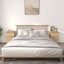 sengeborde 2 stk. 40x35x70 cm sonoma-eg